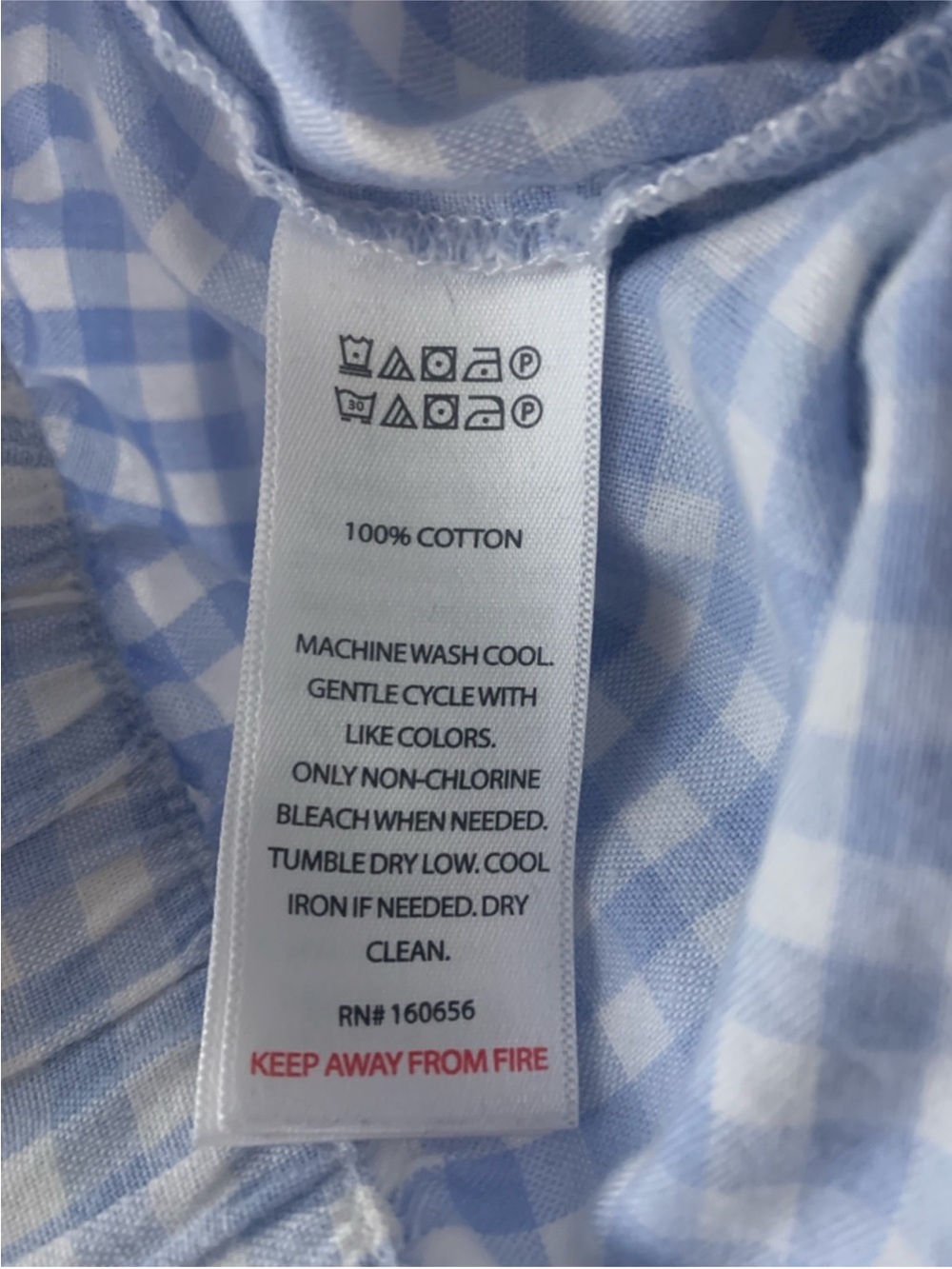 Sincerely Jules Soft Baby Blue
Gingham Wide Leg Side Bow Tie
Pants XL - Picture 15 of 16